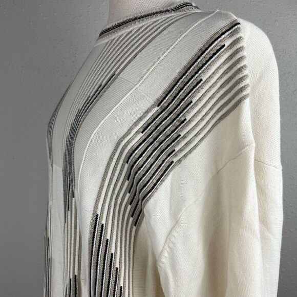 Pronto Uomo Crew Neck Sweater Size XL EUC - Picture 5 of 7